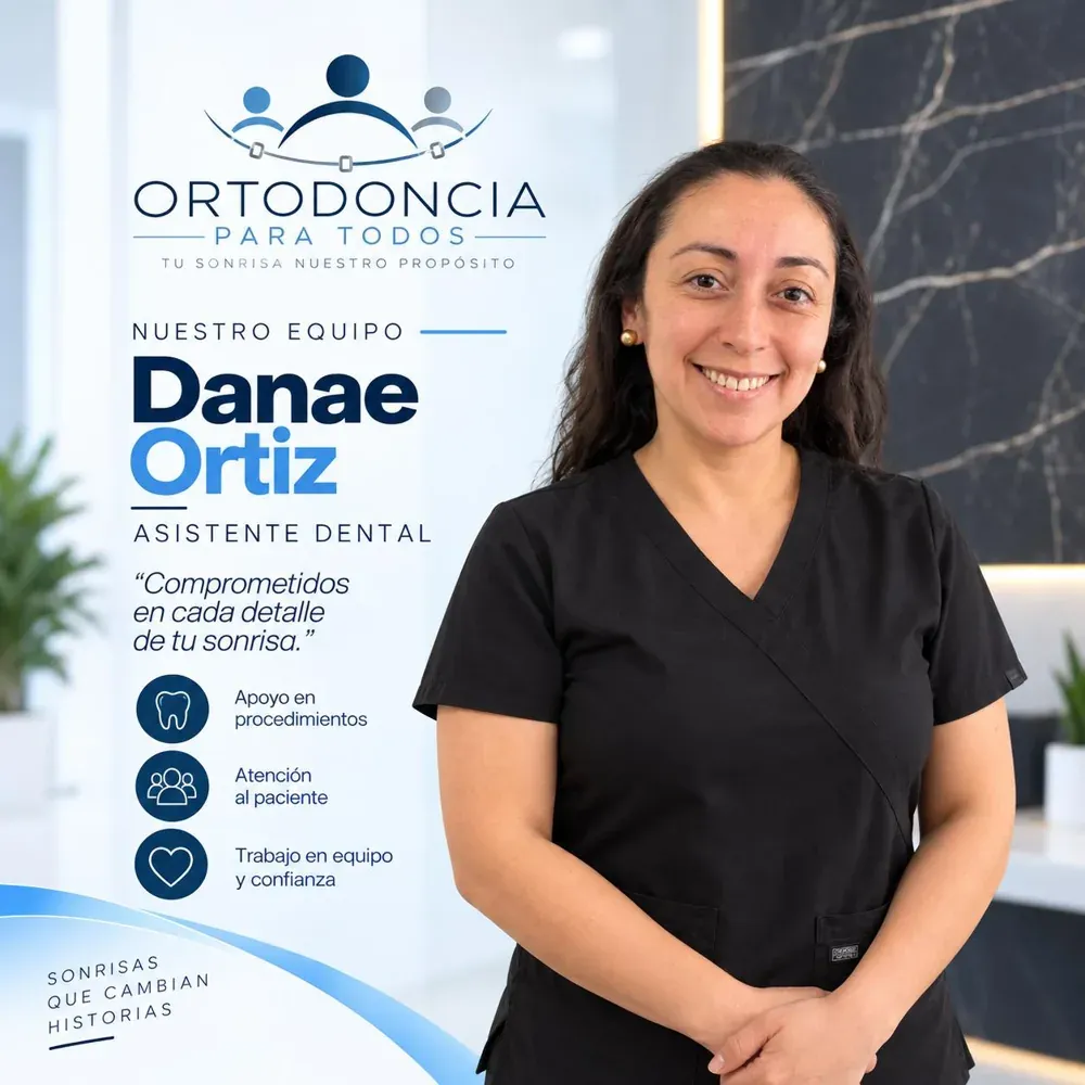 Danae Ortiz, Asistente dental