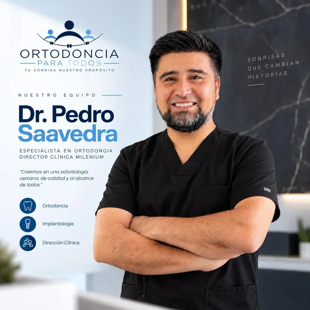 Dr. Pedro Saavedra, Ortodoncia e implantología en Ortodoncia Para Todos Temuco