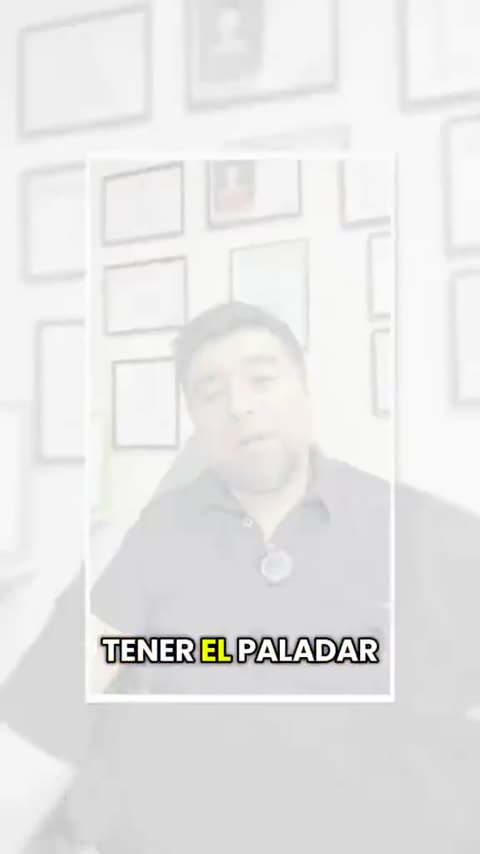 Video: Paladar estrecho